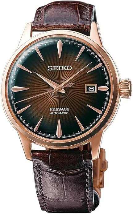 Seiko Mens Automatic Watch Stylish Japanese Timepiece