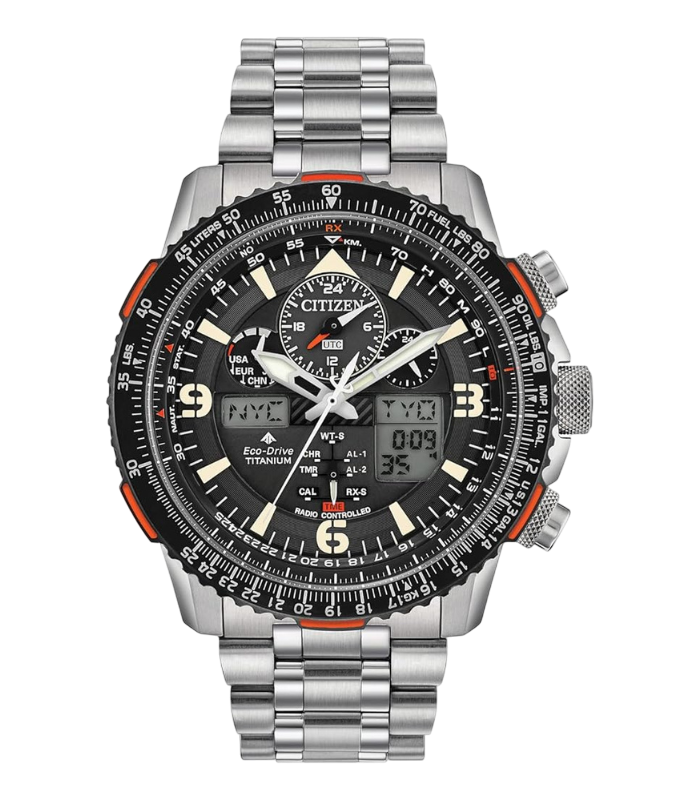 Citizen Men’s Promaster Air Skyhawk Eco-Drive Super Titanium Watch image