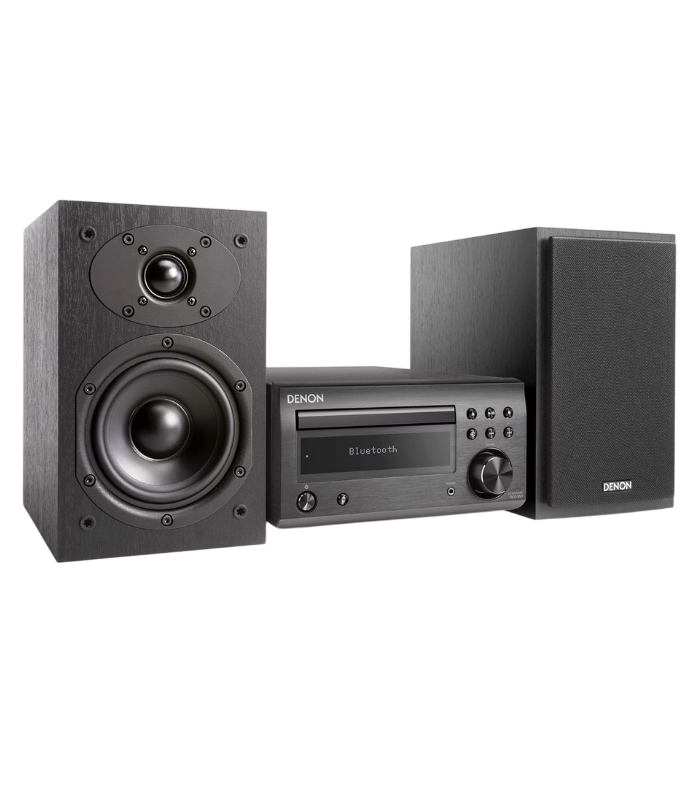 Denon D-M41 Home Theater Mini Amplifier and Speaker Pair image